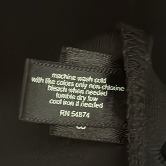 The Limited Shirtdress Ruched Front Tie Waist Long Sleeve Black Size L - Picture 9 of 11